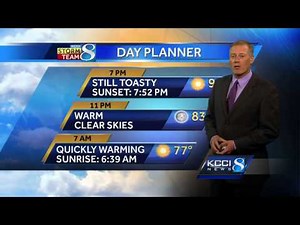 KCCI video weather forecast