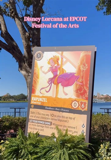 This was so fun!!! Available while supplies last! 🥹💖 #disneylorcana | EPCOT