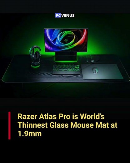Razer Atlas Pro 1.9mm Glass Mouse Mat Explained