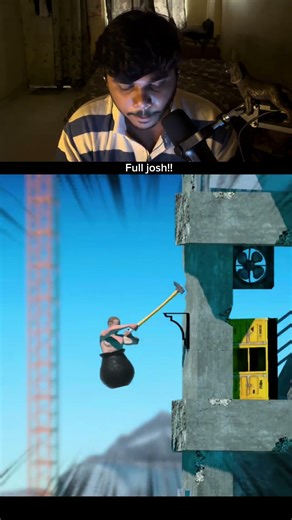 Ajj to complete hain #shorts #gaming #shortvideo #gettingoverit #funnyshorts