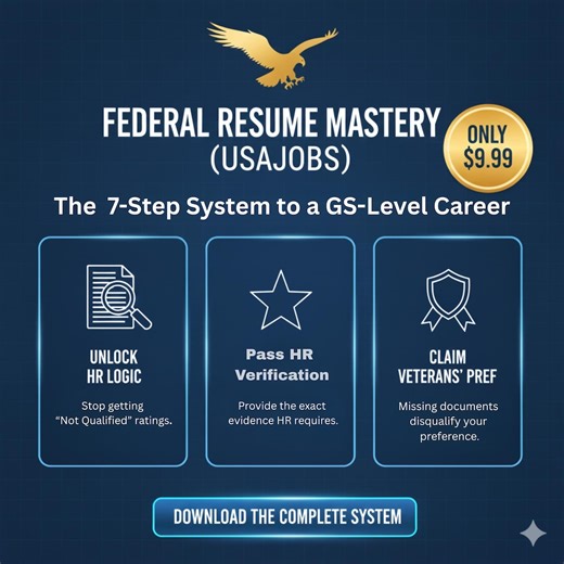 Federal Resume Mastery Guide (USAJOBS) | Ats-ready Resume Kit & 7-step System for Gs-level Careers - Etsy Australia