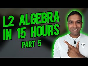 Algebra NCEA Level 2 in 15 hours | Part 5