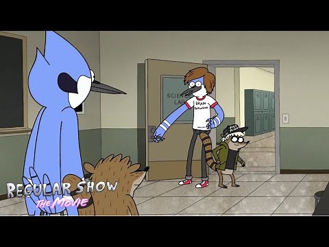 Regular Show - Mordecai And Rigby Finish Their Past Selves Project | Regular Show: The Movie