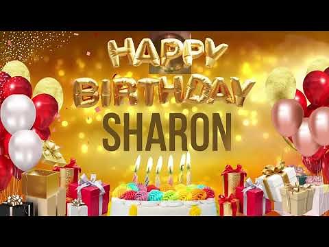 SHARON - Happy Birthday Sharon