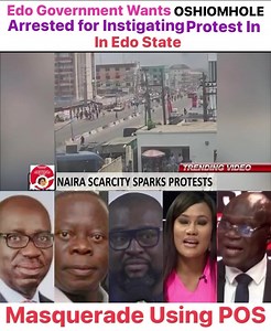 Edo Government Wants Oshiomhole Arrested For instigating Protest In Edo State | Noonooagu