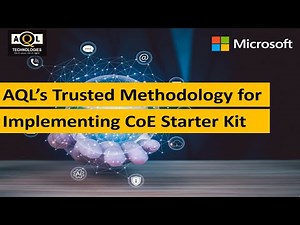 AQL's Power Platform Center of Excellence (CoE) Starter Kit Installation