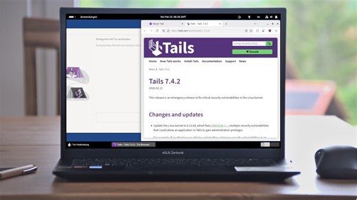 Anonymisierendes Linux: Notfallupdate Tails 7.4.2 schließt Kernel-Lücke