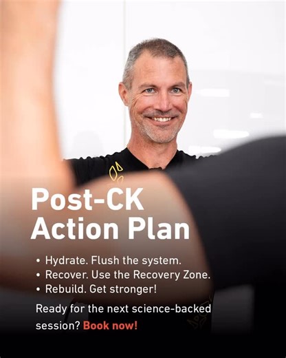 BODYTEC South Africa on Instagram: "Ever heard of CK (Creatine Kinase)? It’s an enzyme released when your muscles work hard. Think of it as biological proof of effort. Because EMS training triggers maximum muscle contractions all at once, it causes a temporary, high spike in CK levels. That spike? It’s the ultimate evidence that your session delivered maximum effective training. 20 minutes is all it takes to trigger the science of change. 💪🔬 #BODYTEC #symbiont360 #EMSScience #FitnessFacts #Hig