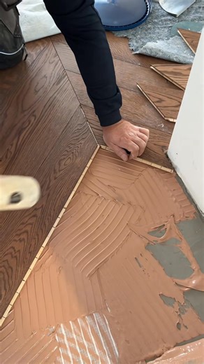Two apartments were merged Prepare the underfloor (poodle, decouple) and add the parquet floor A-Z #ad #advertising #fypシ #virals #cabin #homedecor #home #work #satisfying #construction #design #decor #interiordesign #interior #house #How #howto #diy | Room Do | Facebook