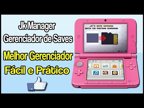 [3DS] JK Save Manager - Gerenciador de Saves (Recomendado)