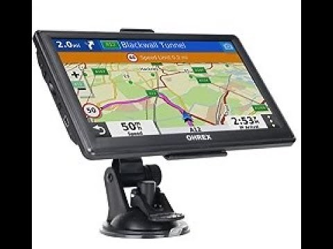 OHREX GPS Navigation for Truck RV Car, 7 inch Trucking GPS Navigation System, #GPSOhrex