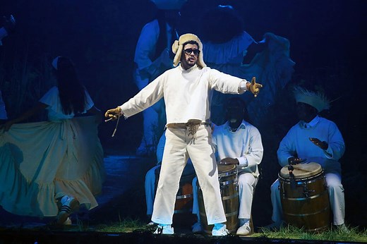 Which songs will Bad Bunny perform at the Super Bowl LX halftime show?