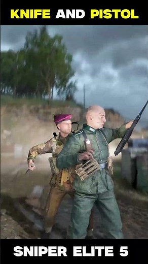 Perfect Weapon Swap in a Close Combat Situation 💀 Sniper Elite 5