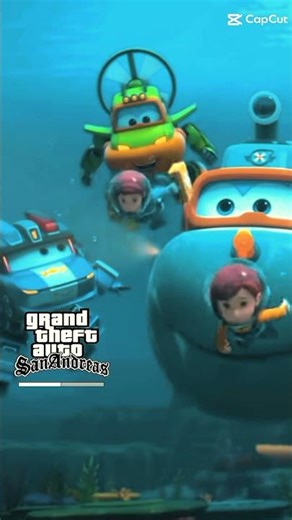 loading screen dari gta san andreas x super wings