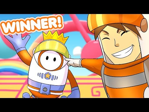 They PUT ME in FALL GUYS? and I beat a hacker