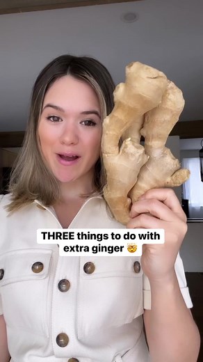 2.7M views · 96K reactions | What to do with extra ginger #ginger #gingerrecipes #healthy #gingershot #juice #juicing #plantbased #zerowaste #lowwaste #healthy #healthyeating #healthyfood #quickrecipe #quickrecipes #healthydiet #vegan #veganism | PlantYou | Facebook