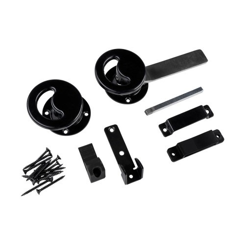 GateMate® Advanced Hardware Ring Gate Latch 6" Black