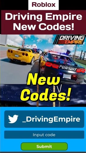 Driving Empire Codes - Codes for Driving Empire Roblox