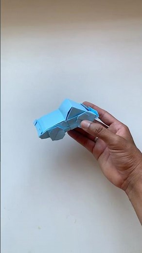 PAPER CAR ORIGAMI - TUTORIAL #papelviraarte #diy #easyorigami #diywithpaper #origami #tutorial