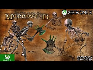 Elder Scrolls III: Morrowind Xbox One X Enhanced Gameplay 1920p