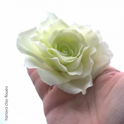 Cold Porcelain Clay Rose