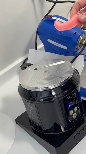 Michael Gregory | Trimming wax rims can be easy or difficult. The neat bit of kit from @deodental.uk just melts away the excess wax and gives a beautiful... | Instagram