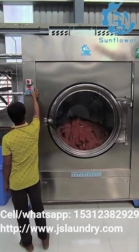 Demonstration of the intelligent dryer's clothing drying process