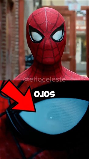 🤯POR ESTO SE LE MUEVEN LOS OJOS A SPIDER-MAN #spidermanbrandnewday #tomholland #curiosidades