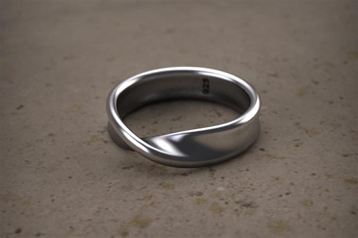 Mobius Infinity Ring Custom Fee - Etsy