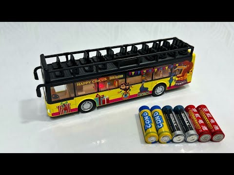 Unboxing Electric Shark, Remote Control Cyber ​​truck, Happy Circus Bus, RC Monster Truck Stunt Car