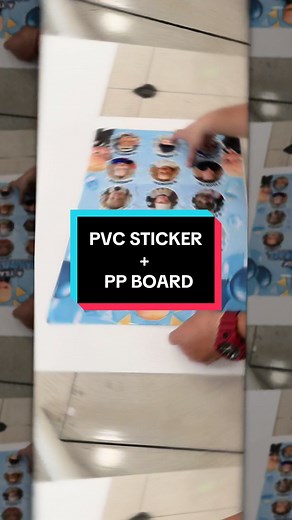 PVC Sticker and PP Board Printing Services