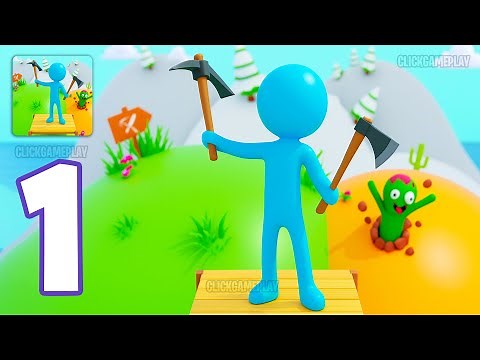 Castle Defense Gameplay Walkthrough Part 1 - Tutorial Collect Base Survive Zombie (Android,iOS)