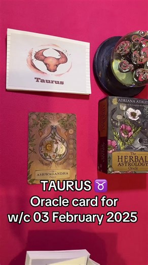 Taurus Oracle Card for the Week of February 3rd, 2025