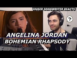 ANGELINA JORDAN - Bohemian Rhapsody | Singer Songwriter REACTION | America's Got Talent
