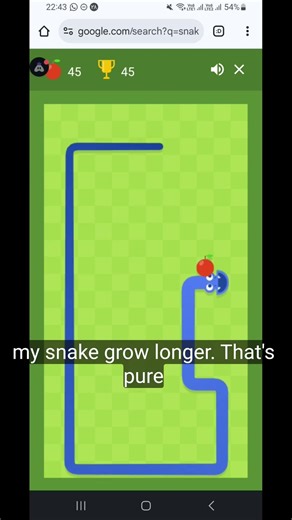 I Played Google’s Snake 3D Game! #games