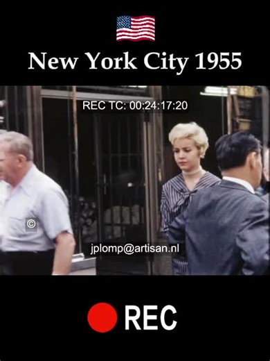 Exploring New York City in 1955