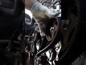 replace timing belt and related parts 6g75 engine v6 pajero 3.8