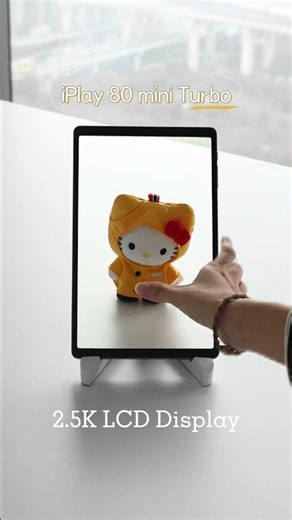 iPlay 80 mini Turbo. So real, it comes to life. ✨ #ALLDOCUBE #MiniTablet #Tablet #2KDisplay