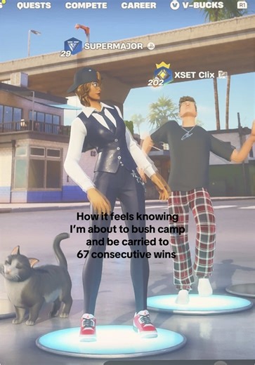 Thea Norcross (@theanorcross)’s video of clix and thea fortnite