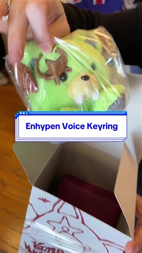 Get Your Enhypen Voice Keyrings Today!