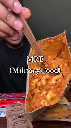 First Time Trying MRE - Military Food Review