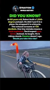 The 60-Year-Old Who Rides a Jet Bicycle 🚀🚲
