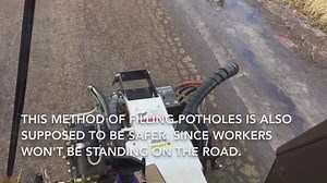 The Python 5000 made its media debut at a demonstration in Thunder Bay today. Here it is in action. | CBC Thunder Bay