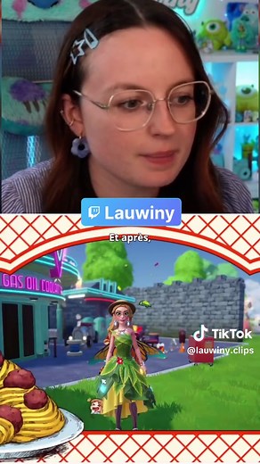 Nouveau code cadeau 🎁 🤩 Vous en pensez quoi du cadre ? 🫢🍝 •••• Et tout ça, se passe en live sur Twitch 👀 ➡️ Twitch : Lauwiny (lien en bio) ✨ •••• #twitchfr #twitchclips #streamerfr #disneydreamlightvalley #cliptwitch @Disney Dreamlight Valley