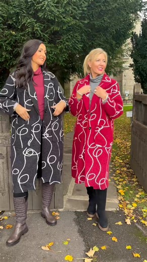 Wrap up in style.. with our Rope Pattern Longline Coat Vivian.. 🍂🤎 | Tilletts