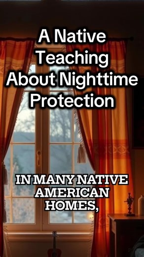 A Native Teaching About Nighttime Protection Native American history and facts #Native American #NativeTikTok #NativeAmericanculture #Triballands #History