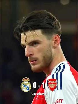 ARSENAL REAL MADRID UCL 2025 🔥
