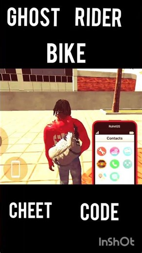 ghost rider bike cheet code