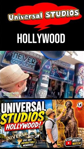 🎬WELCOME TO UNIVERSAL STUDIOS HOLLYWOOD! 🎢🔥🇺🇸
