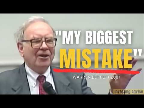 Warren Buffett on his Biggest Investment Mistake | Terry Leadership Speaker Series 2001
